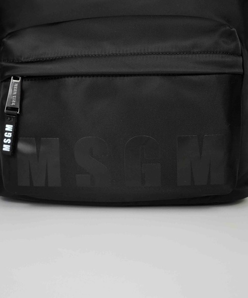 MSGM KIDS リュック 「NEW」MSGMロゴ ナイロンバックパック