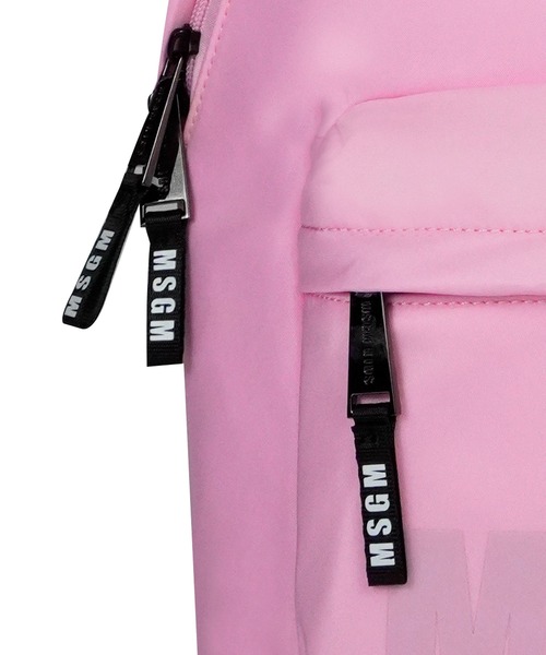 MSGM KIDS リュック 「NEW」MSGMロゴ ナイロンバックパック