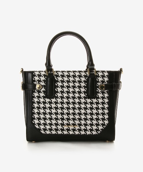 Samantha Vega（サマンサベガ） ハンドバッグ 千鳥格子ベルト金具