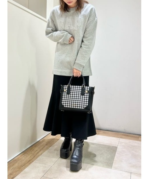 Samantha Vega（サマンサベガ） ハンドバッグ 千鳥格子ベルト金具