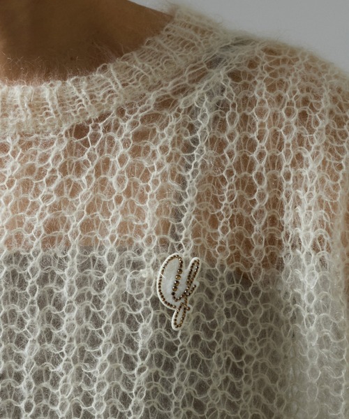 SALON adam et rope'（サロン アダム エ ロペ） ブローチ 刺繍ワッペン