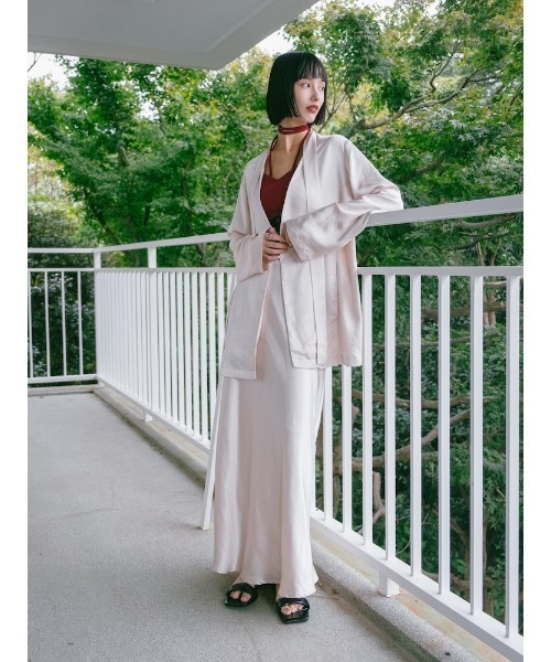 sahara Silky Satin Skirt サテンスカート sahara スカート Silky Satin Skirt/シルキーサテンスカート