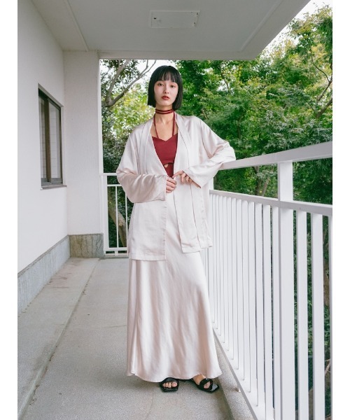 sahara（サハラ） スカート Silky Satin Skirt/シルキーサテンスカート