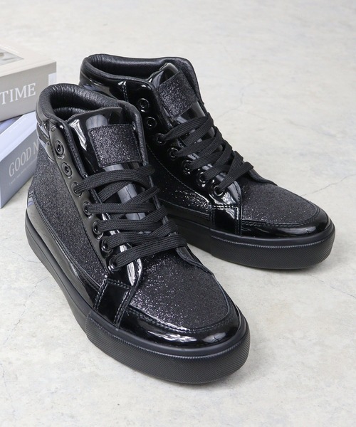 LOVEHUNTER（ラブハンター） スニーカー ラメ ハイカットスニーカー