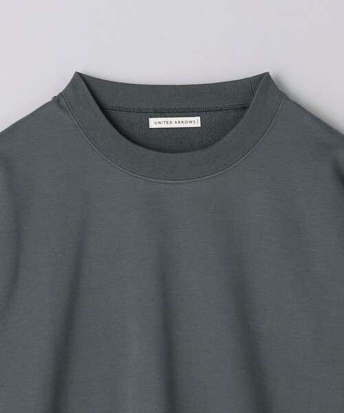 UNITED ARROWS トレーナー スウェット ピーチスキン クルー