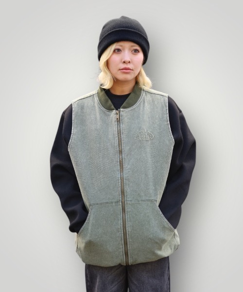 ARMEN 中綿ベスト グレー CUBETEX中綿ベスト｜メンズファッション通販 MEN'S BIGI ONLINE