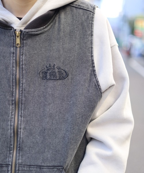 ATMARK ベスト ジレ 「フリーサイズ / UNISEX 」ピグメント AMK