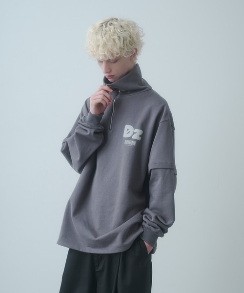 DOOPZ（ドープス） トレーナー スウェット Half zip high neck sweat