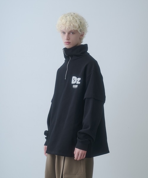 DOOPZ（ドープス） トレーナー スウェット Half zip high neck sweat