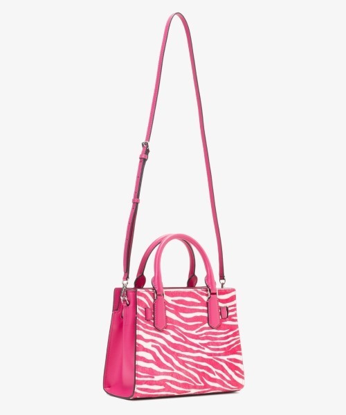 【 トーテム 】 ハンドバッグ MICHAEL KORS ハンドバッグ HAMILTON ゼブラプリント カーフヘア