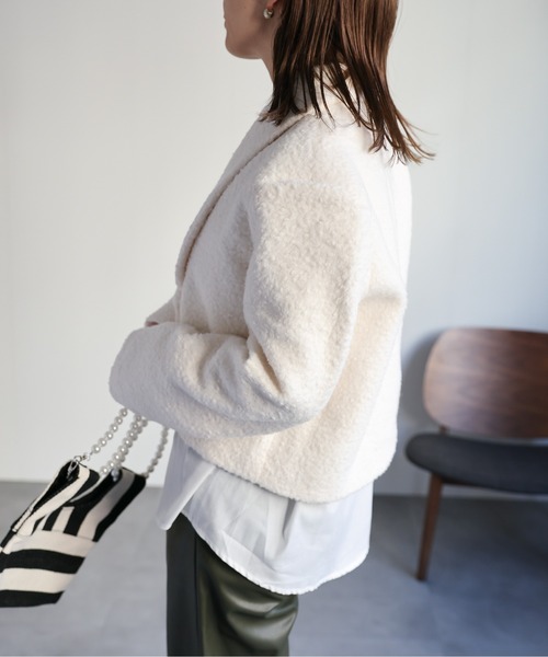 「ap retro」 ジャケット FREE ブラウン レディース_画像8