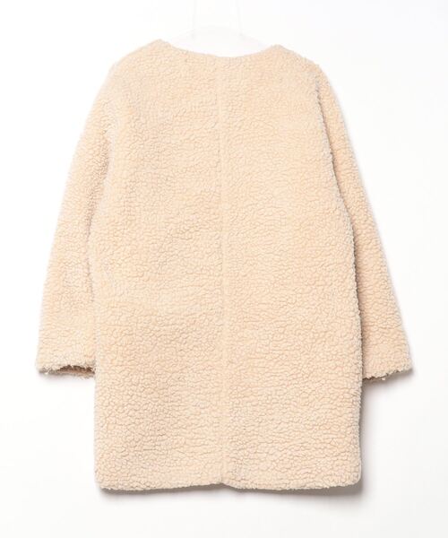 BEAUTY＆YOUTH UNITED ARROWS ノーカラーコート M オフホワイト