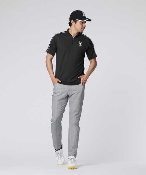Psycho Bunny（サイコバニー） tシャツ 「GOLF」 ハーフジップ