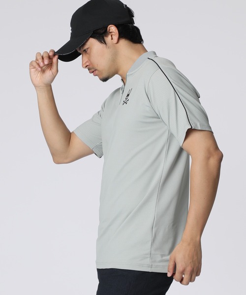 Psycho Bunny（サイコバニー） tシャツ 「GOLF」 ハーフジップ