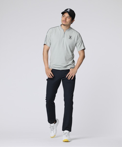 Psycho Bunny（サイコバニー） tシャツ 「GOLF」 ハーフジップ