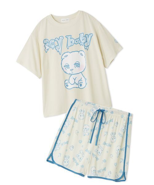 SNIDEL HOME パジャマ ルームウェア 「icy baby」「接触冷感」T