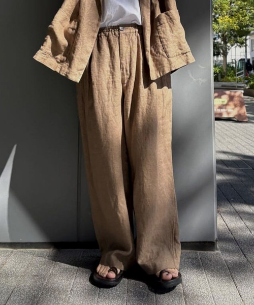 phlannel リネンパンツ いま穿きたいパンツ》LINEN PIN OX – ナイジェル・ケーボン