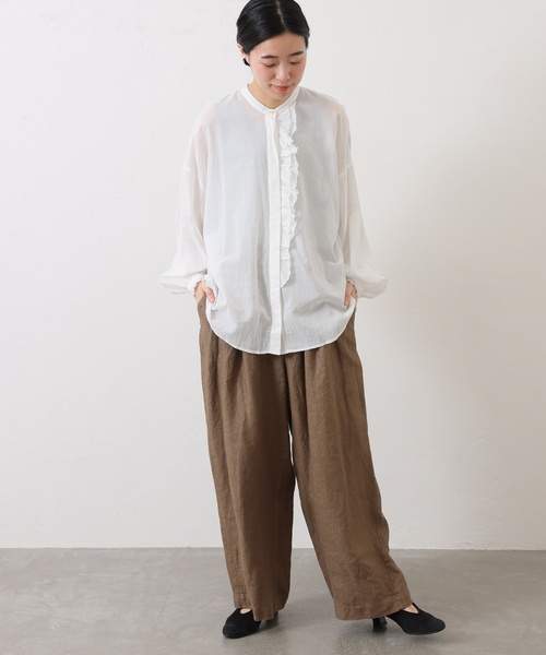 JOURNAL STANDARD LUXE パンツ フレンチリネンツイルパンツ