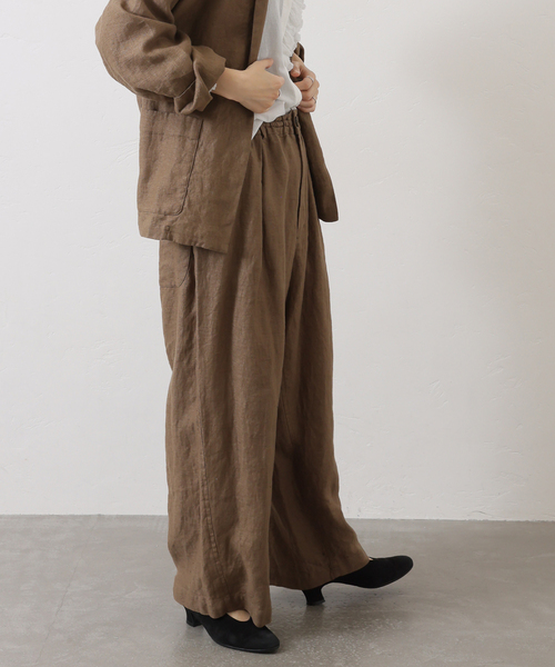 JOURNAL STANDARD LUXE パンツ フレンチリネンツイルパンツ