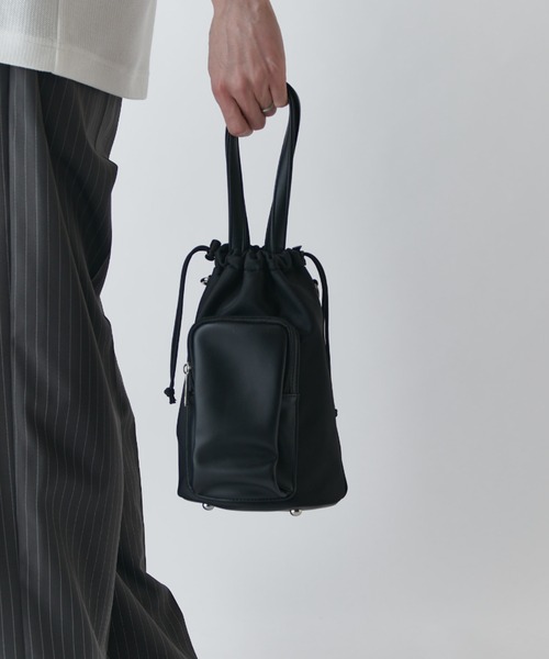 Lui's（ルイス） ショルダーバッグ シンセティックレザーナイロン