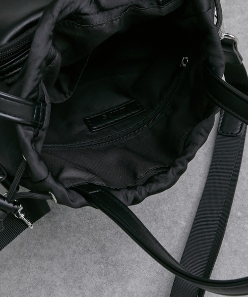 Lui's（ルイス） ショルダーバッグ シンセティックレザーナイロン