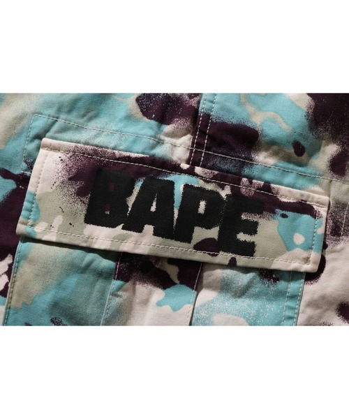 A BATHING APE（アベイシングエイプ） カーゴパンツ MAP CAMO REGULAR