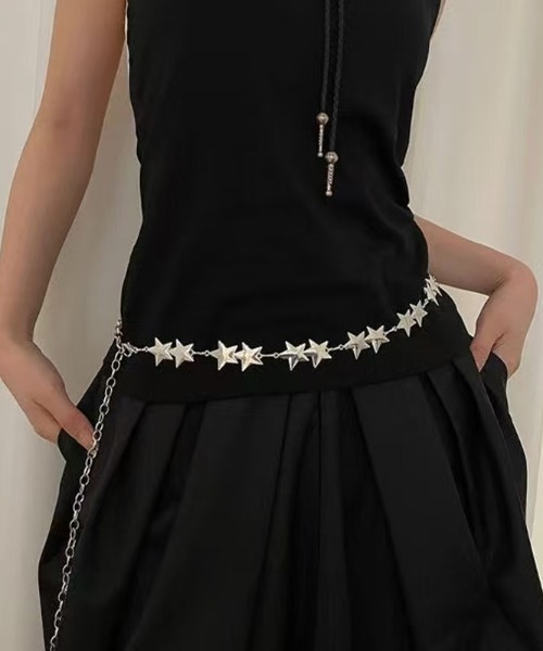lilful ベルト スター チェーンベルト レディース : ZOZOTOWN Yahoo!店