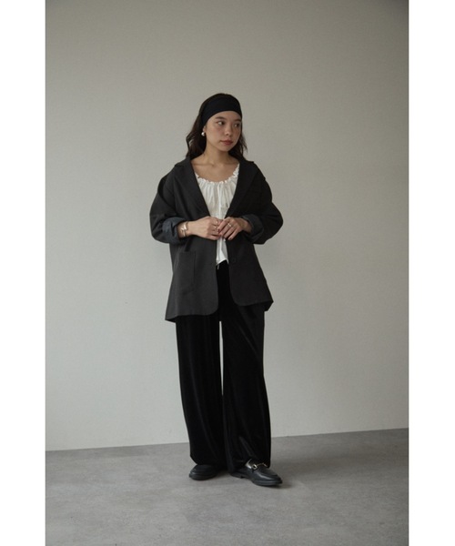 「DRWCYS」 イージーパンツ FREE オフホワイト レディース_画像9