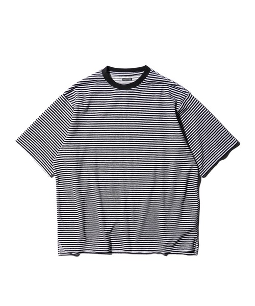 カットソー pile cutout tee SUNNY SPORTS tシャツ / サニースポーツ PILE BORDER TEE パイル