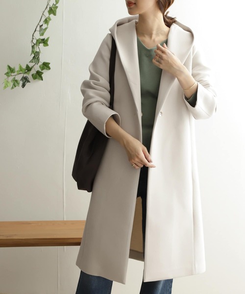 URBAN RESEARCH DOORS 「URBAN DOORS」 コート ONE ベージュ