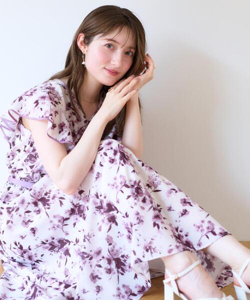 Couture Brooch ワンピース 「花柄・華やか・一枚で着映え