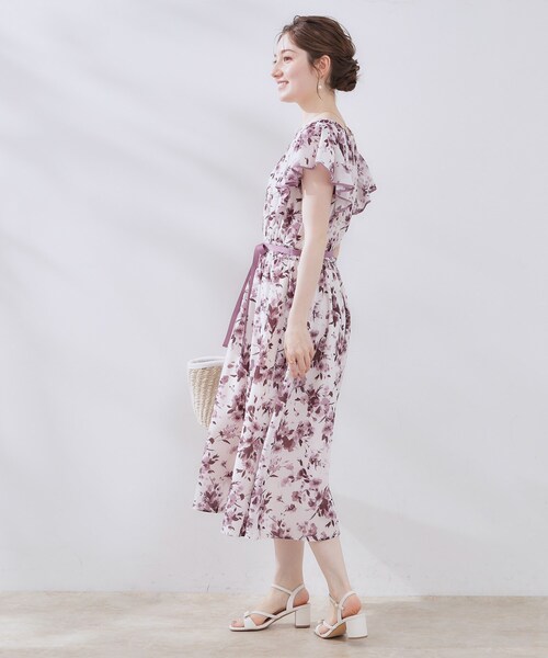 28)華やかワンピース美品使用感無 知性と華やぎをもたらす 花ワンピース – ONE PEACE ONLINE