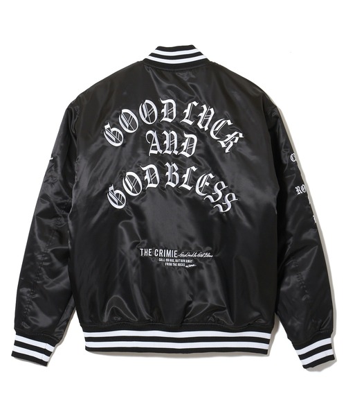 CRIMIE（クライミー） スタジャン L ブラック メンズ : ZOZOTOWN Yahoo