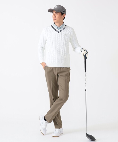 BEAMS - ビームスゴルフ　チルデンセーター BEAMS GOLF セーター ニット PURPLE LABEL / ケーブル編