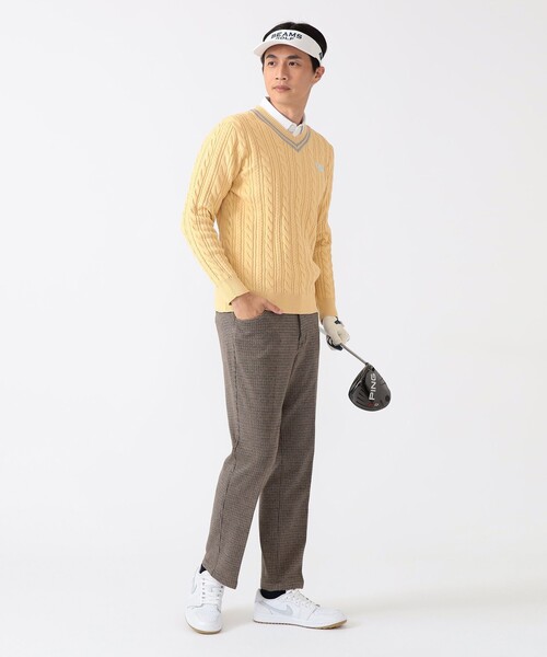 BEAMS - ビームスゴルフ　チルデンセーター BEAMS GOLF セーター ニット PURPLE LABEL / ケーブル編