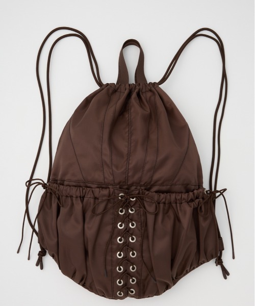 バッグ SLY LEATHER BONDAGE KNAPSACK SLY デイバック リュック BONDAGE KNAPSACK ボンデージ
