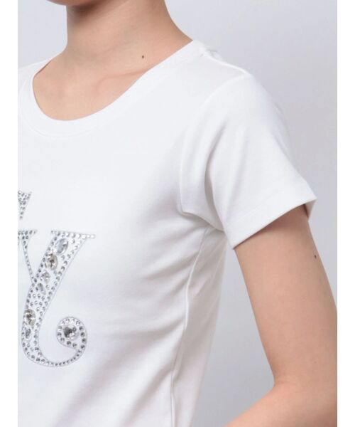 GYDA tシャツ GY bijou Tシャツ レディース : ZOZOTOWN Yahoo!店