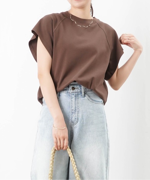 tシャツ LC/LLL ラグランフレンチ袖プルオーバー レディース