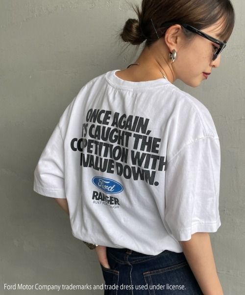 tシャツ 「GOOD ROCK SPEED/グッドロックスピード」 FORD ロゴバックプリントTシャツ (RANGER) レディース