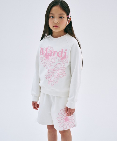 DAIRIKU Flower Children スウェット Mardi Mercredi（マルディメクルディ） ワイドパンツ パンツ KIDS