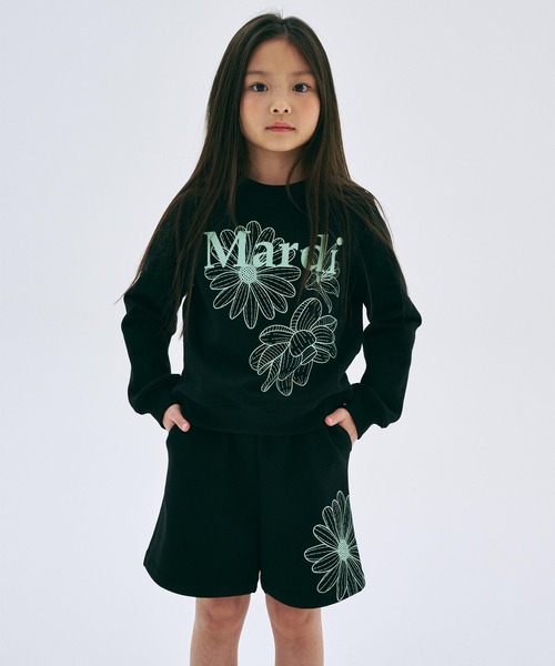 DAIRIKU Flower Children スウェット Mardi Mercredi（マルディメクルディ） ワイドパンツ パンツ KIDS