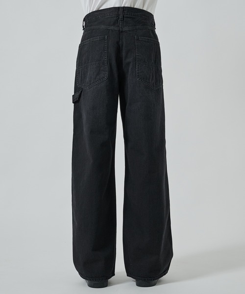 [新品未使用] 定価3.5万 ワイドスラックス W32 セール】West Side Modern Side Line Slacks/サイドラインワイド
