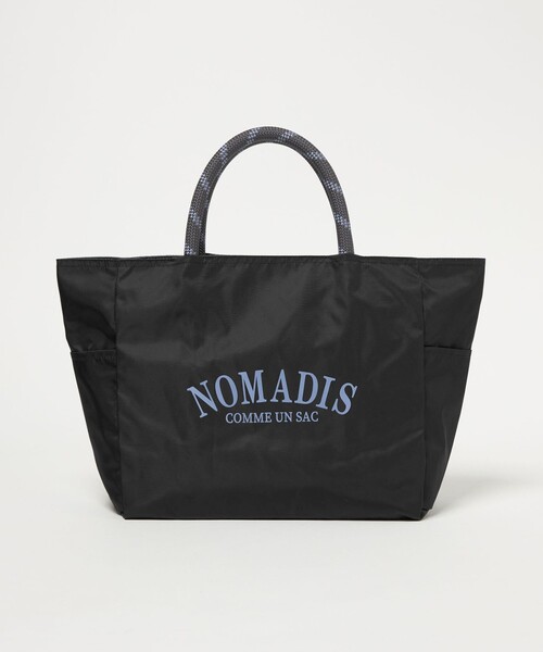 NOMADISトートバッグ(小)　　ストライプ　レア NOMADIS×SHOGO SEKINE】トートXL/GARAGE OF GOOD CLOTHING