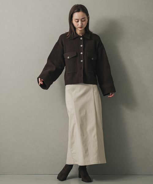 SENSE OF PLACE by URBAN RESEARCH スカート ストレッチタイト