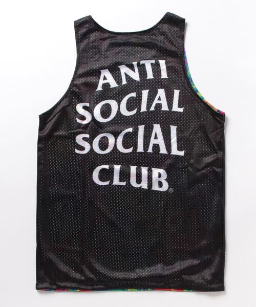 「ANTI SOCIAL SOCIAL CLUB」 タンクトップ L ブラック メンズ