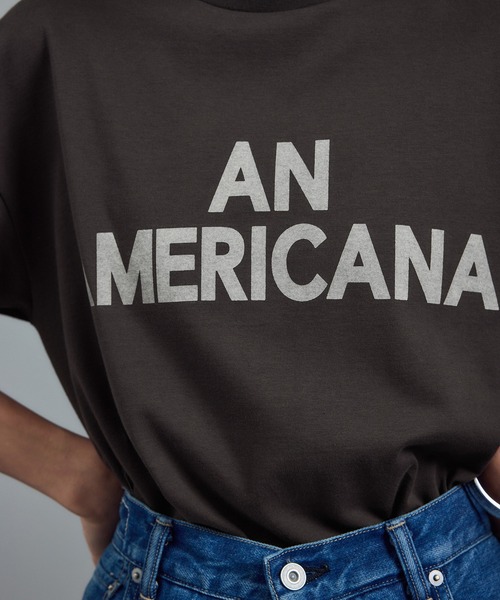 AMERICANA/アメリカーナ logo Tsh AMERICANA（アメリカーナ）の「【AMERICANA/アメリカーナ】AMRCN