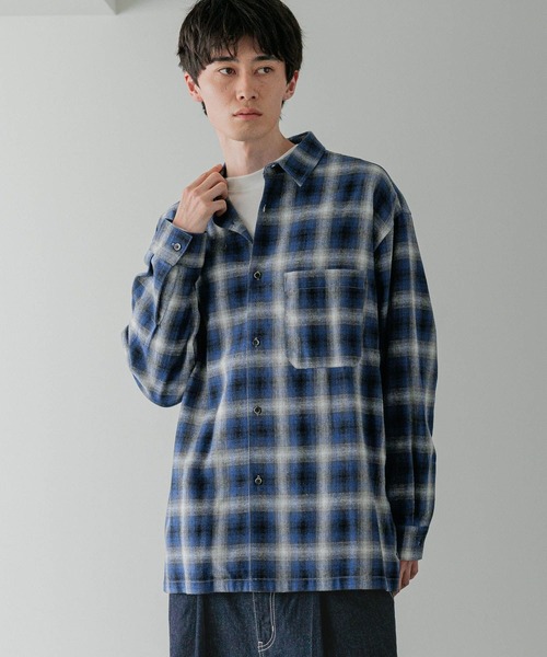 LOWRYS FARM（ローリーズファーム） シャツ 「LFM(U)」ビエラチェック