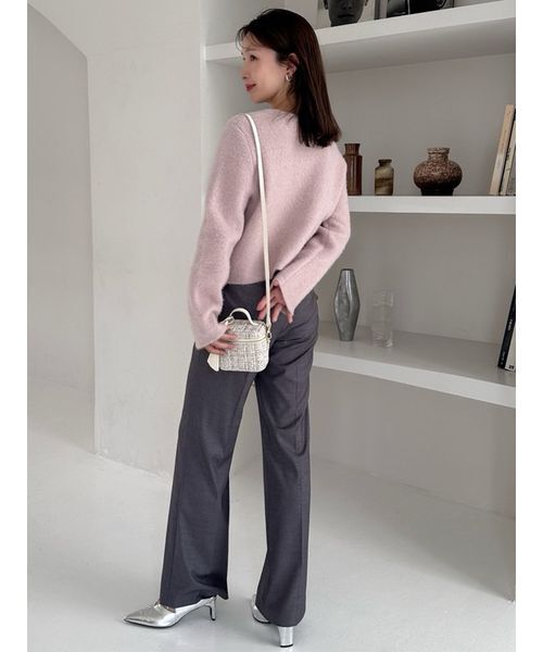 【美品】FRAYI.Dセットアップパンツ サイズ0 FRAY I.D パンツ 「00サイズ」セミフレアーパンツ レディース