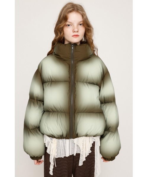 SLY ブルゾン アウター 「2025AW」FADED PRINT PUFFER JK