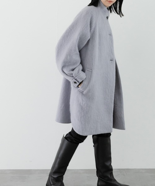 今期発売　URBANRESEARCH　アイボリー コート SENSE OF PLACE by URBAN RESEARCH コート MEDIUM ネイビー レディース